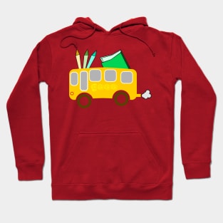 school bus Hoodie